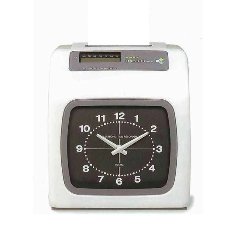 BX-6400 Amano Electronic and Time Recorder Clocking Machine